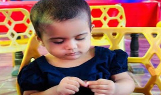 চার তলার ব্যালকনি থেকে পড়ে প্রাণ গেল ছোট্ট রুহির